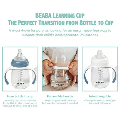 2-in-1 Learning Cup Windy Blue