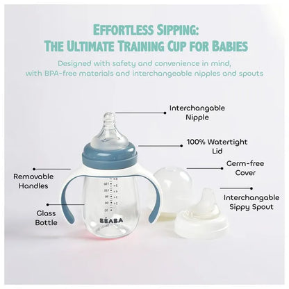 2-in-1 Learning Cup Windy Blue
