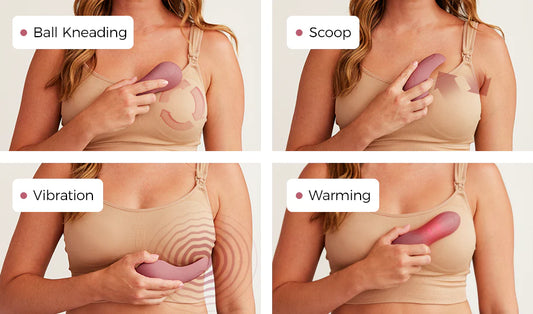 Momcozy - 3 Mode Adjustable Kneading Lactation Massager
