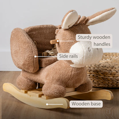 Cappucino Teddy Rocking Toy