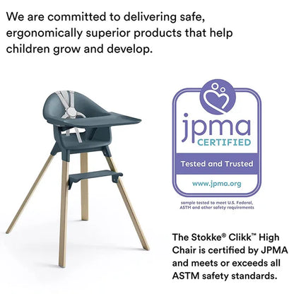 Stokke Clikk Highchair Fjord Blue
