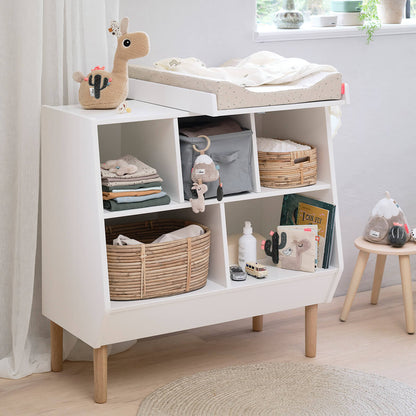 Burp cloth 3-pack - Lalee - Powder