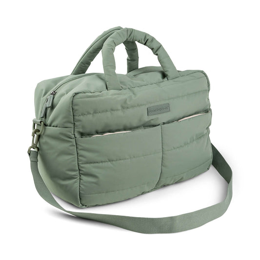 Quilted Changing Bag Green