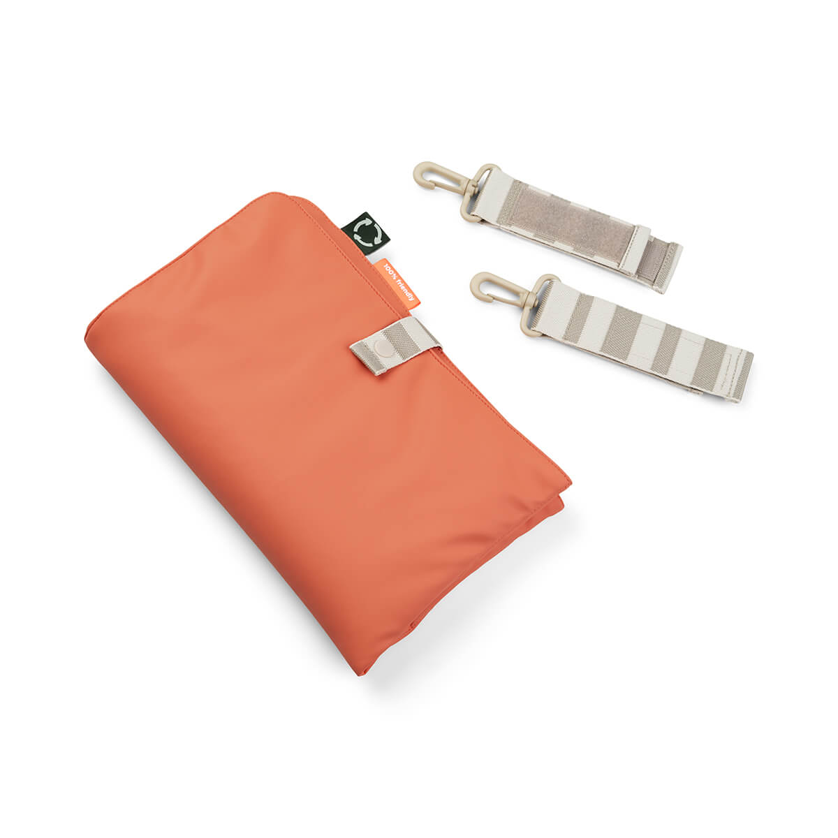 Quilted Changing Bag Papaya