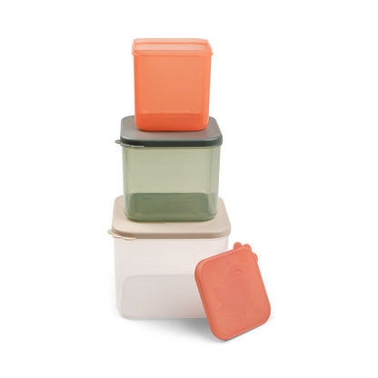 Food storage container set L Elphee Colour mix