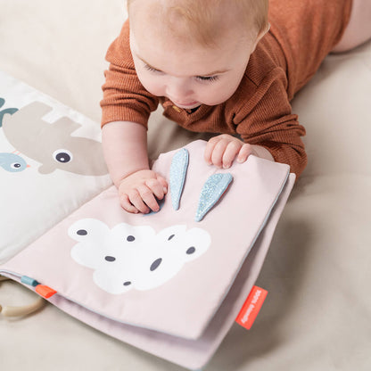 Tummy time soft book - Deer friends - Colour mix