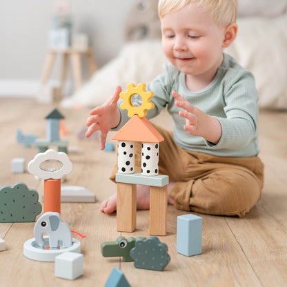 Building block set 34 pcs Deer friends Colour mix