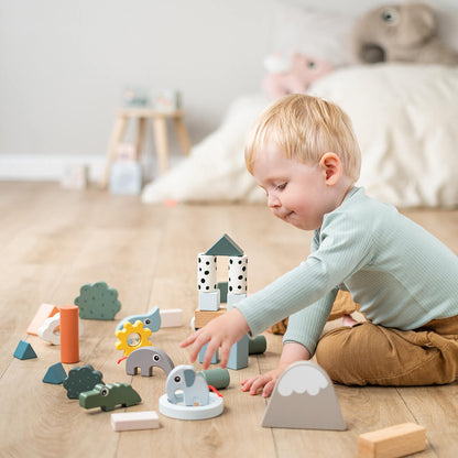 Building block set 34 pcs Deer friends Colour mix