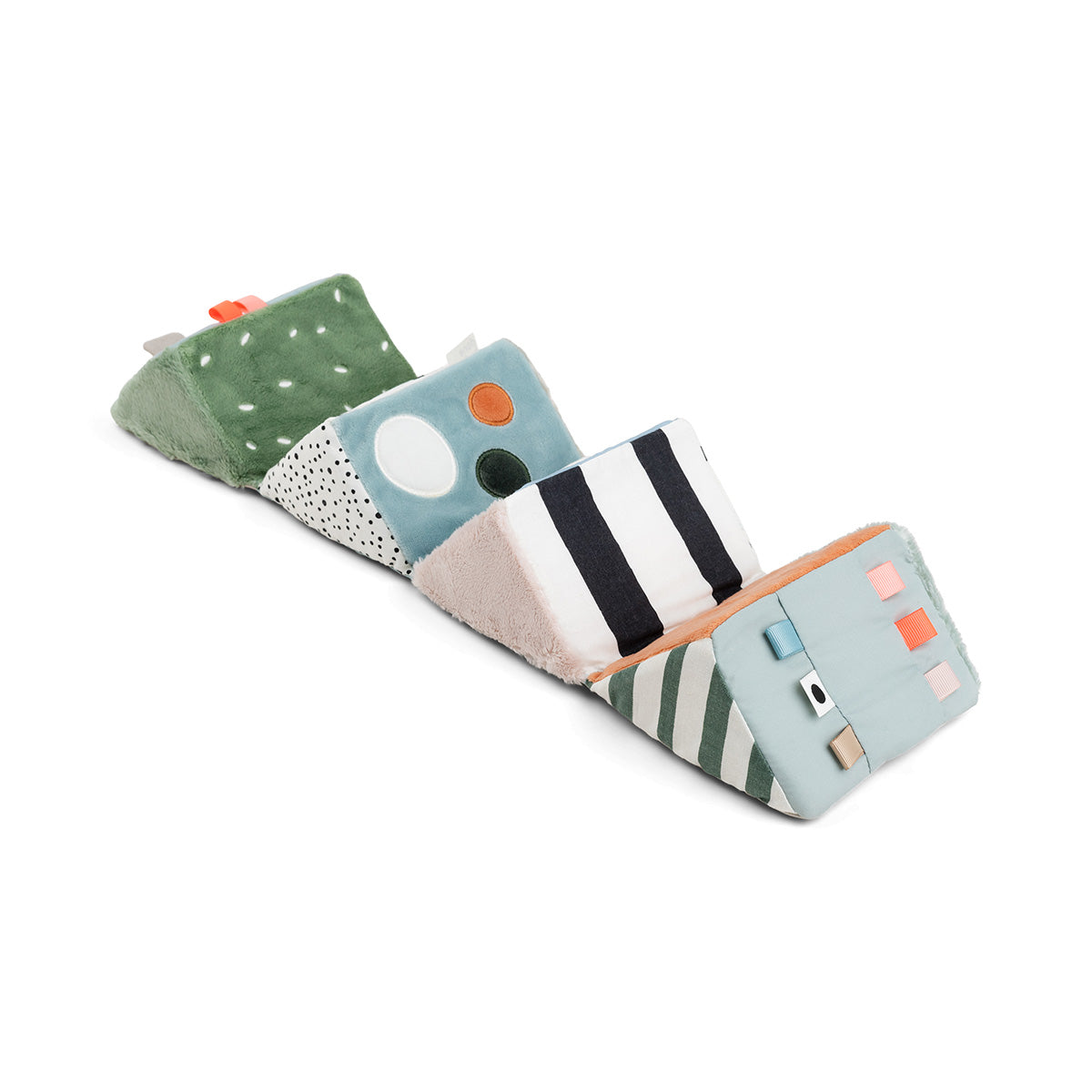 Fold-out sensory cube Deer friends Colour mix