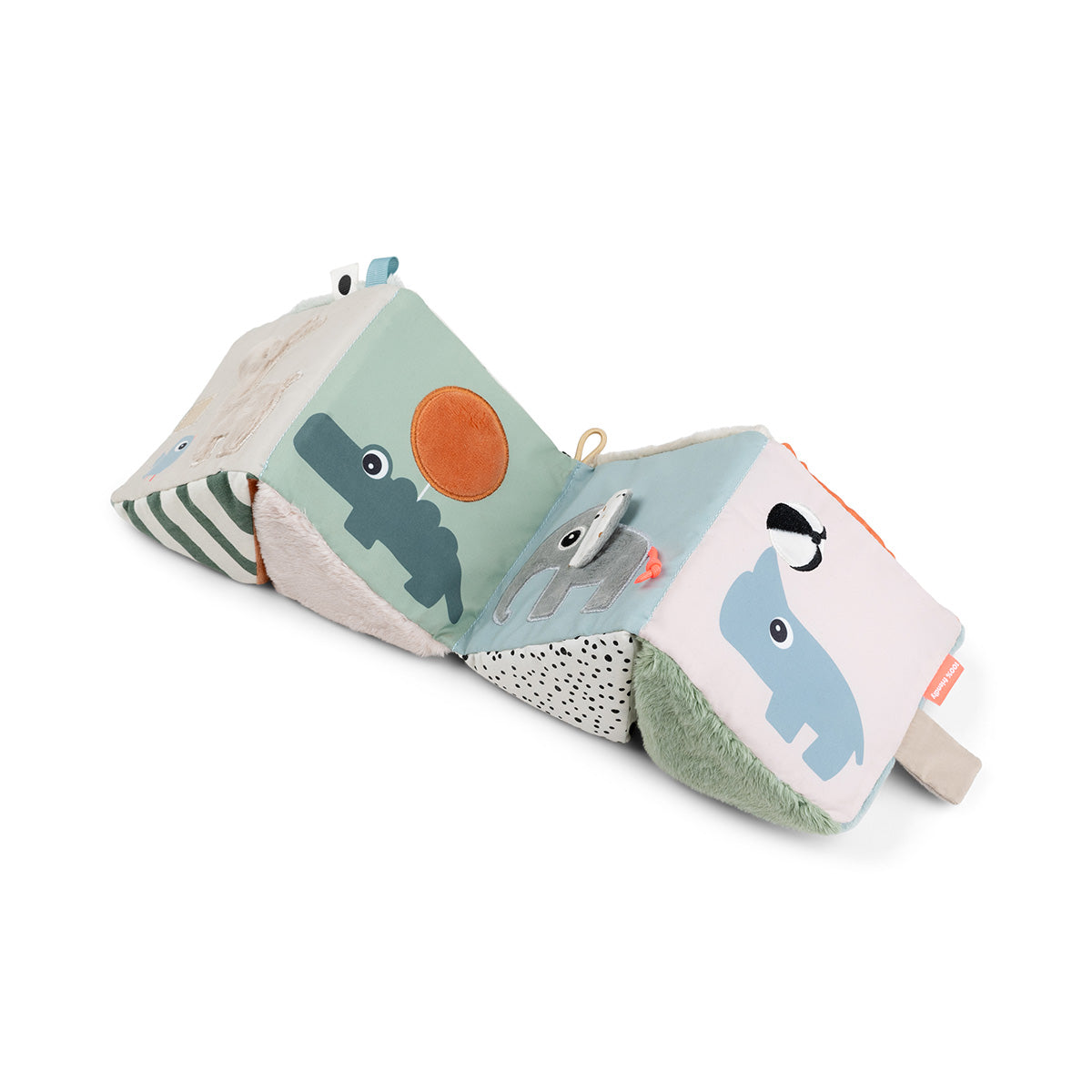 Fold-out sensory cube Deer friends Colour mix