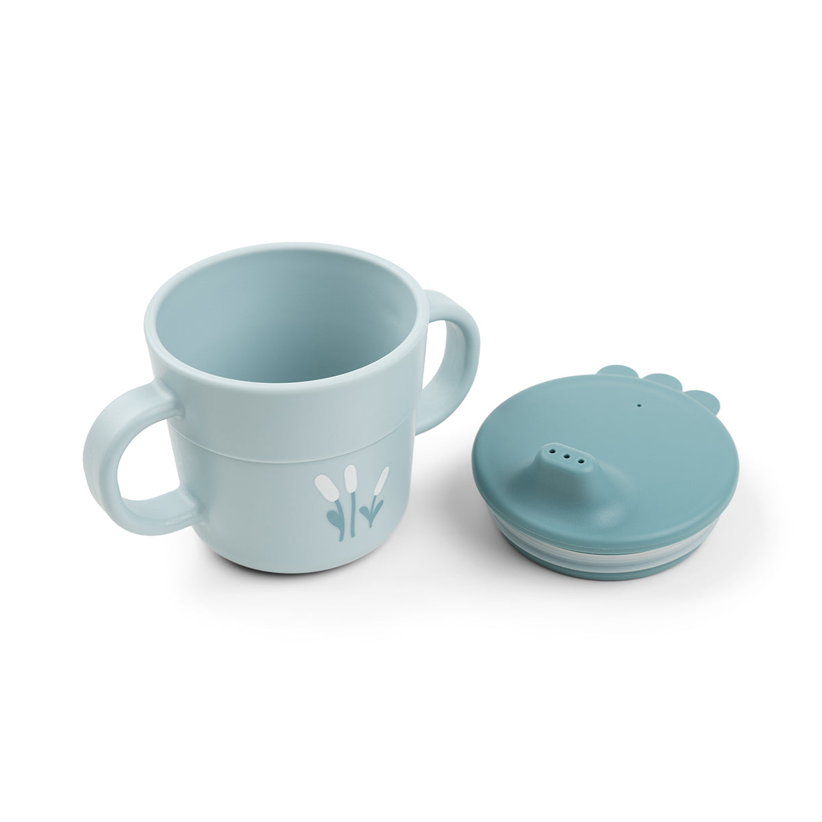 Foodie first meal set suction Elphee Blue