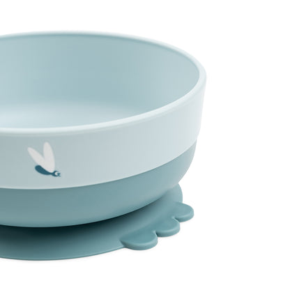 Foodie first meal set suction Elphee Blue