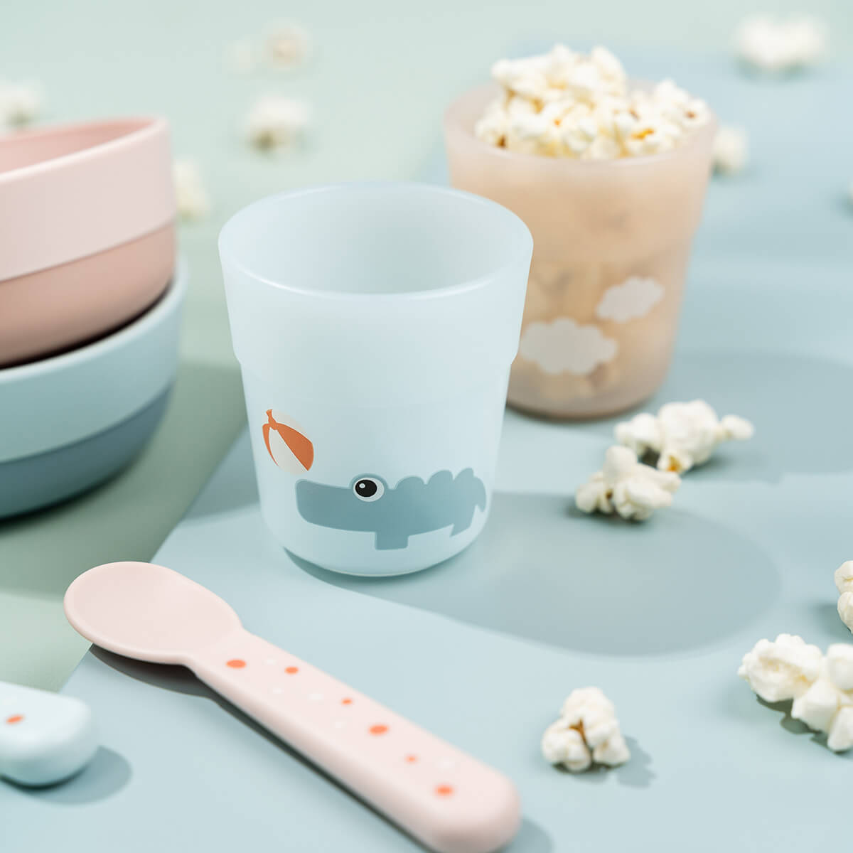 Foodie first meal set Playground Blue