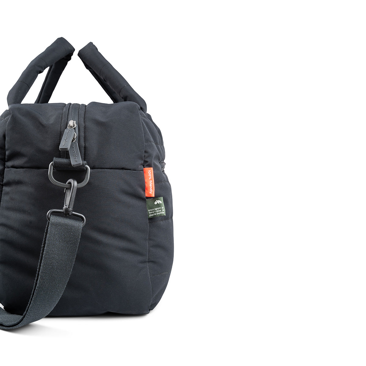 Quilted Changing Bag Black