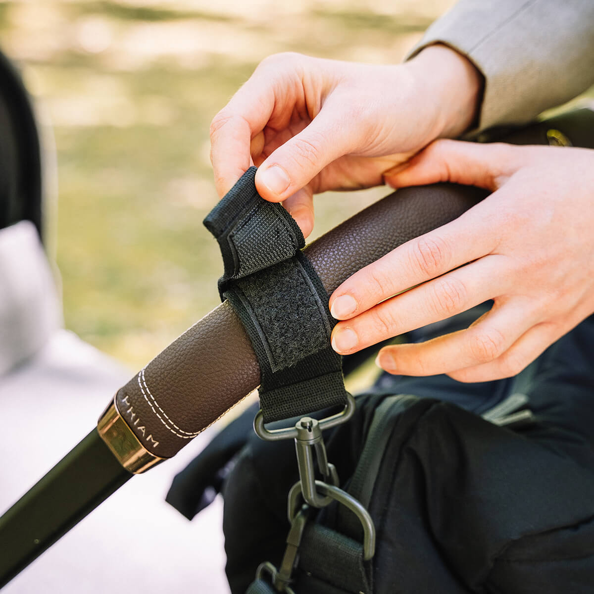 Quilted Changing Bag Black