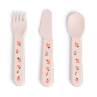 Foodie cutlery set - Tiny farm - Powder