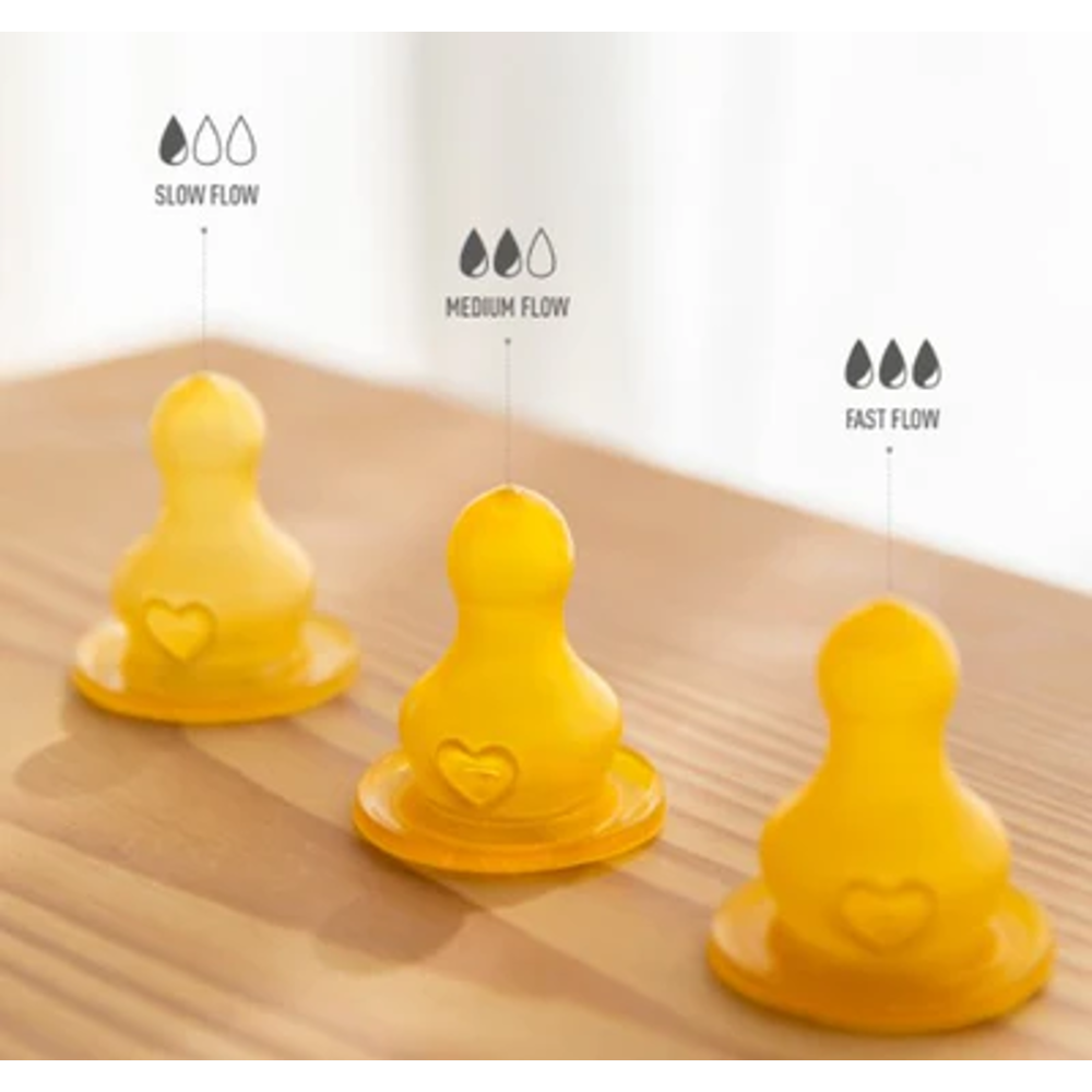 Bibs Baby Bottle Nipple Slow Flow 2 packs