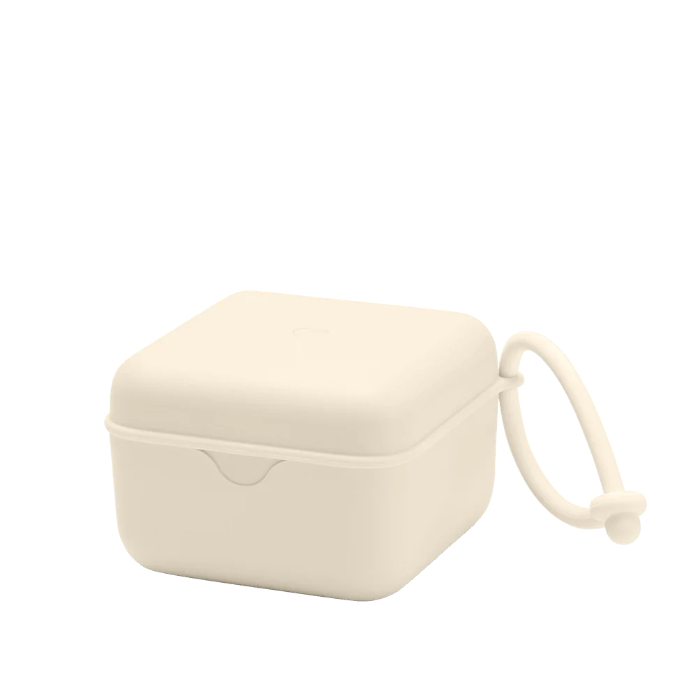 Bibs Pacifier Box  Ivory