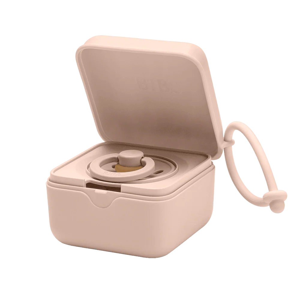 Bibs Pacifier Box  Blush