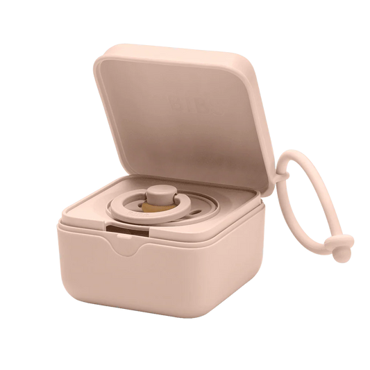 Bibs Pacifier Box  Blush