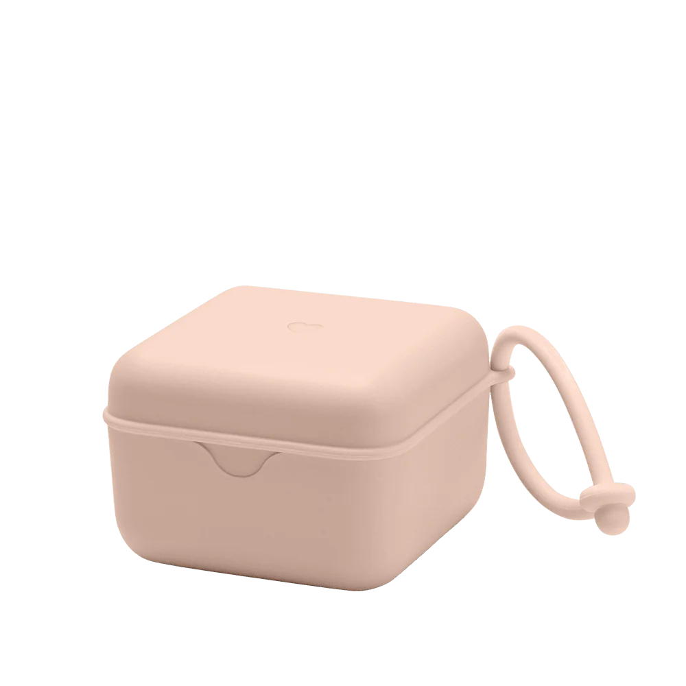 Bibs Pacifier Box  Blush