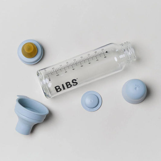 Bibs Baby Bottle 225ml  - blue