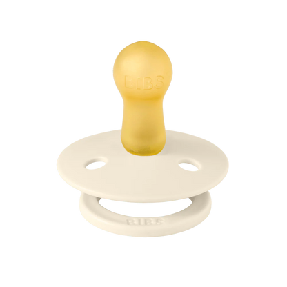 BIBS Round Nipple Pacifier X Liberty 2 Pack Colour Bobo Latex Size 1 Ivory Mix