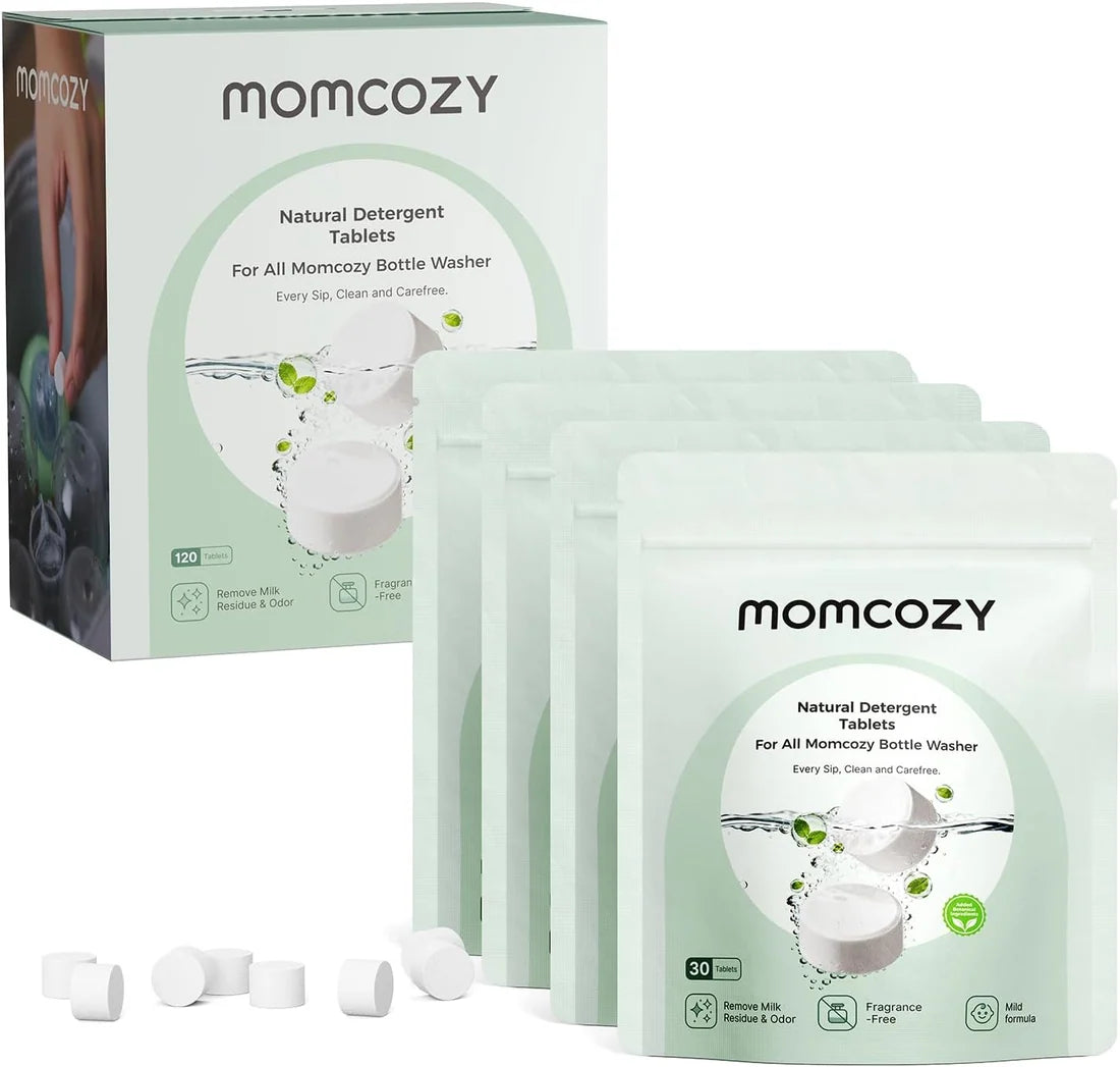 Momcozy - Natural Detergent Tablets | 120 Tablets