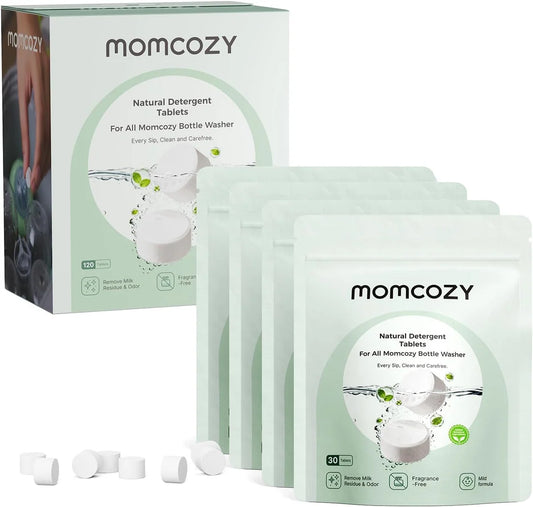 Momcozy - Natural Detergent Tablets | 120 Tablets