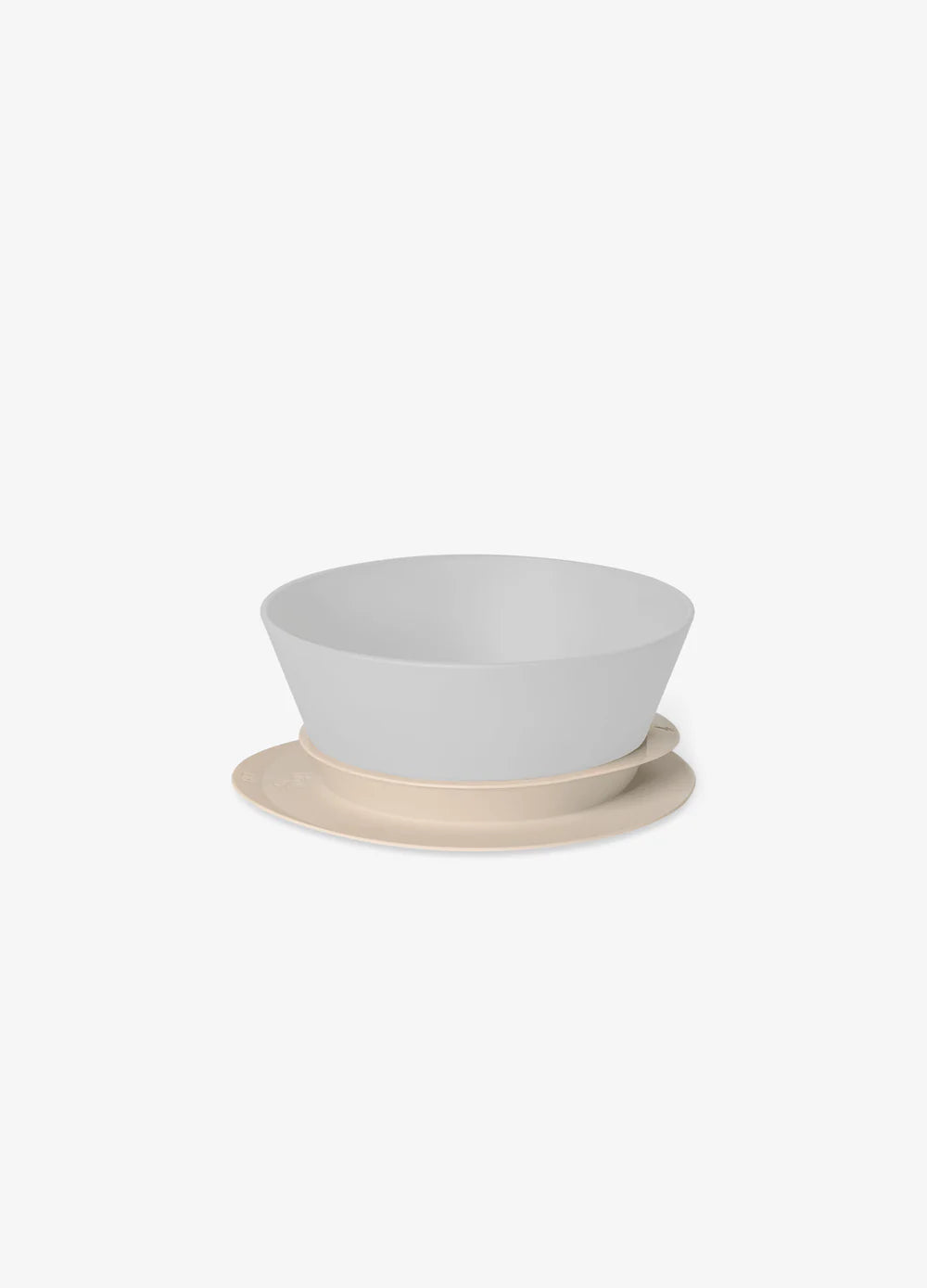 Citron Silicone Bowl Suction Beige