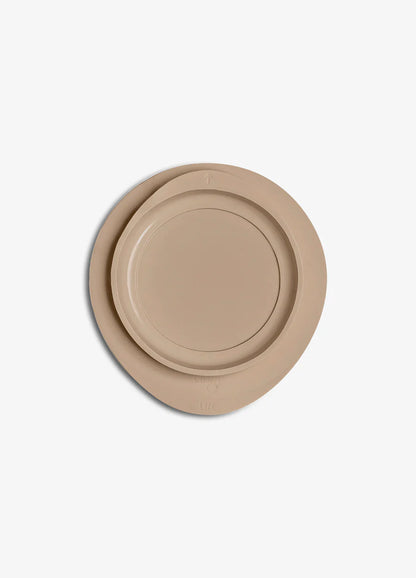 Citron Silicone Bowl Suction Beige