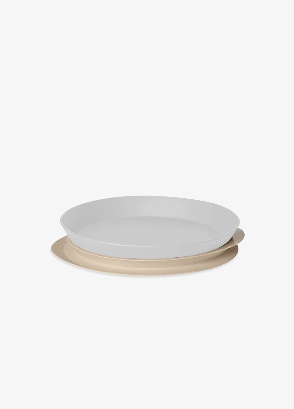Citron Silicone Plate Suction Beige