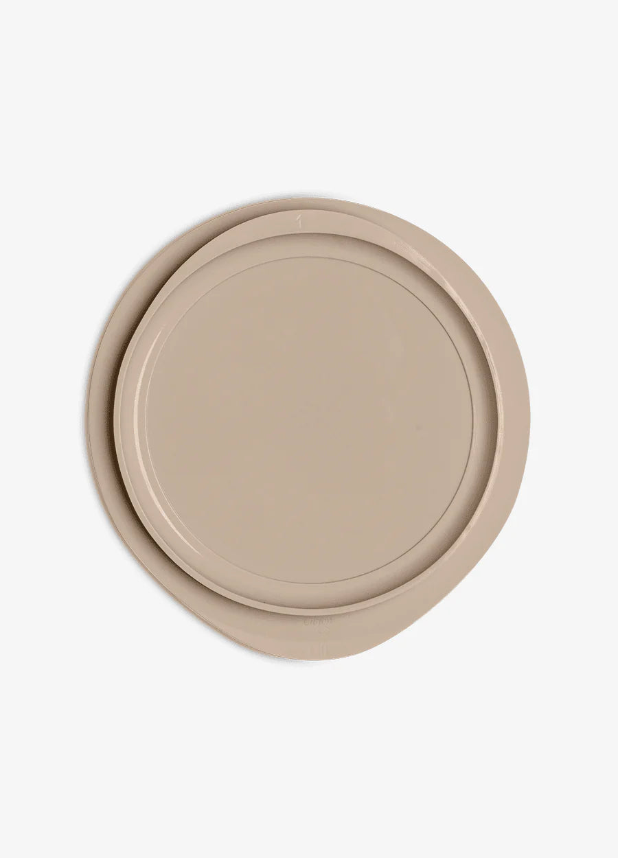 Citron Silicone Plate Suction Beige