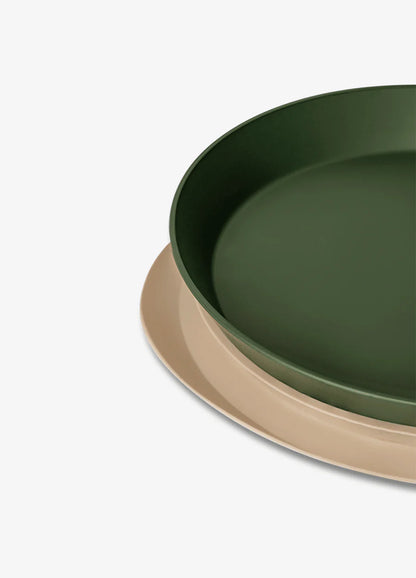 Citron Silicone Plate Suction Beige