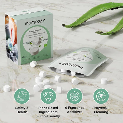Momcozy - Natural Detergent Tablets | 120 Tablets