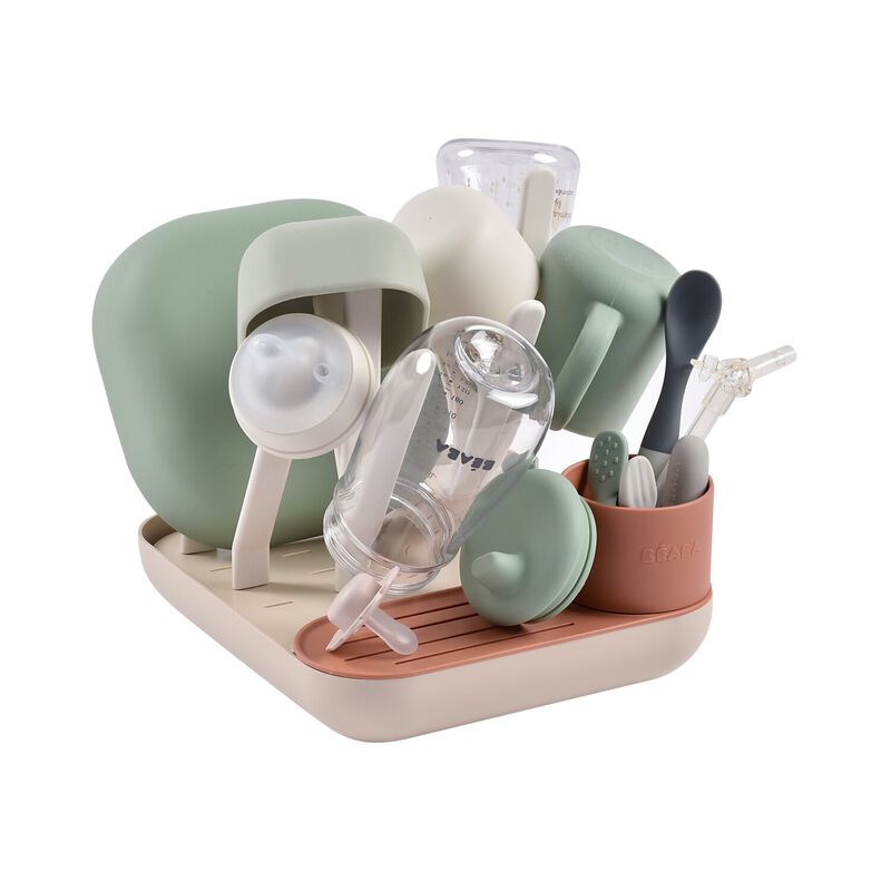 Beaba Forest Draining Rack Terracotta Clay