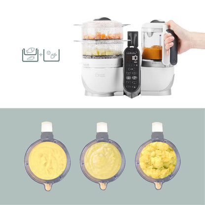 Bundle Nutribaby(+) White + reusable food
pouches x 15