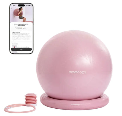 Momcozy - BirthEase Pregnancy Ball Set | Pink