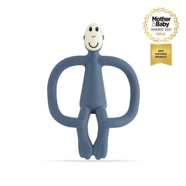 Airforce Blue Original Monkey teething toy