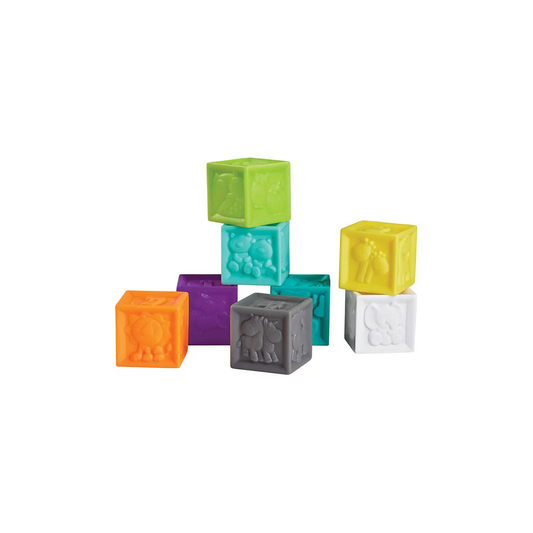 Squeeze & Stack Block Set - 8 pcs