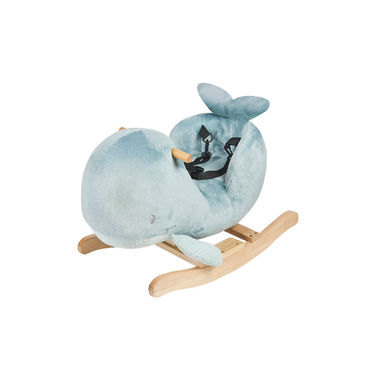 ROMEO, JULES & SALLY Rocker whale