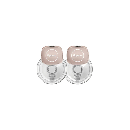 Pippeta LED Wearable Handsfree Breast Pump | Ash Roe (Pack of 2)