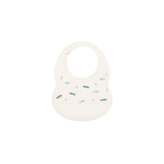 Bib printed white
