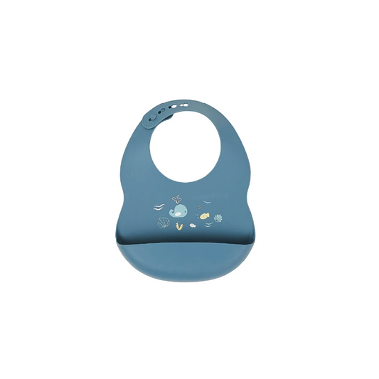 Bib printed infinity blue