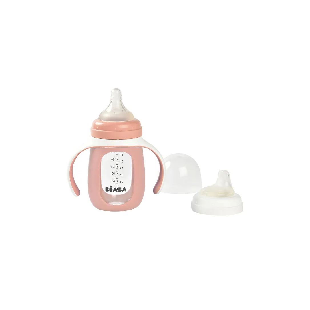 2-in-1 LearningCup Old pink