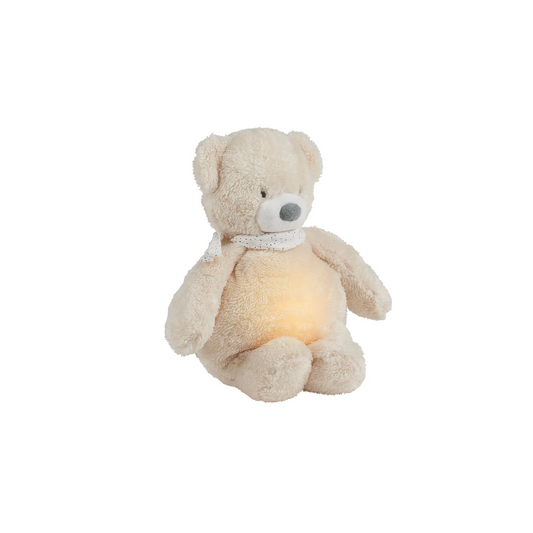 Sleepy Bear cuddly nightlight beige