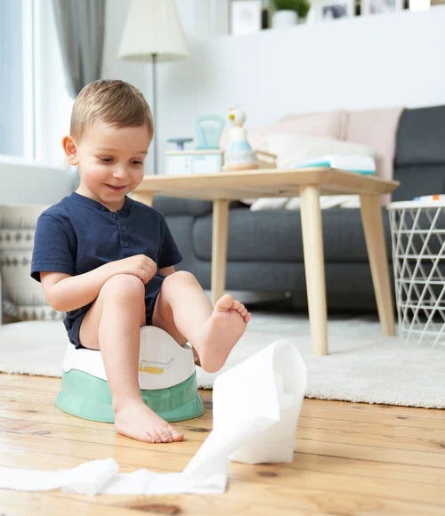 Learning potty with removable bowl