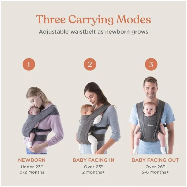 Ergobaby Embrace Heather Grey