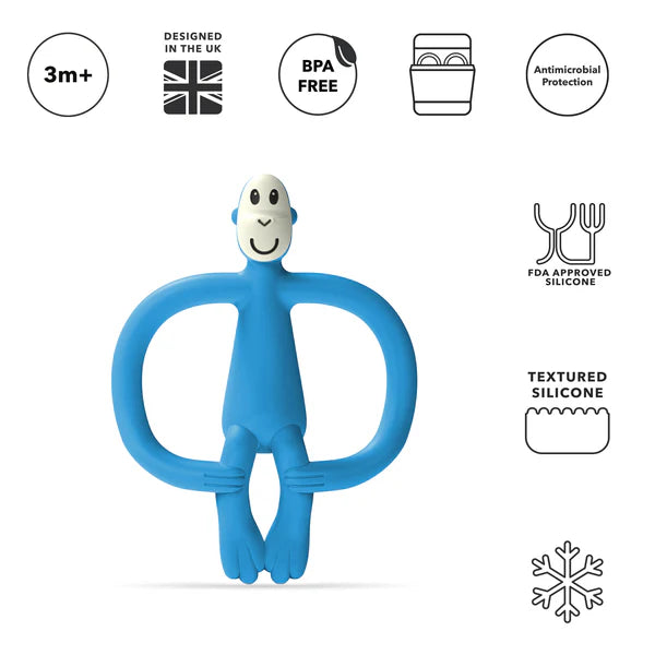 Blue Monkey Teether