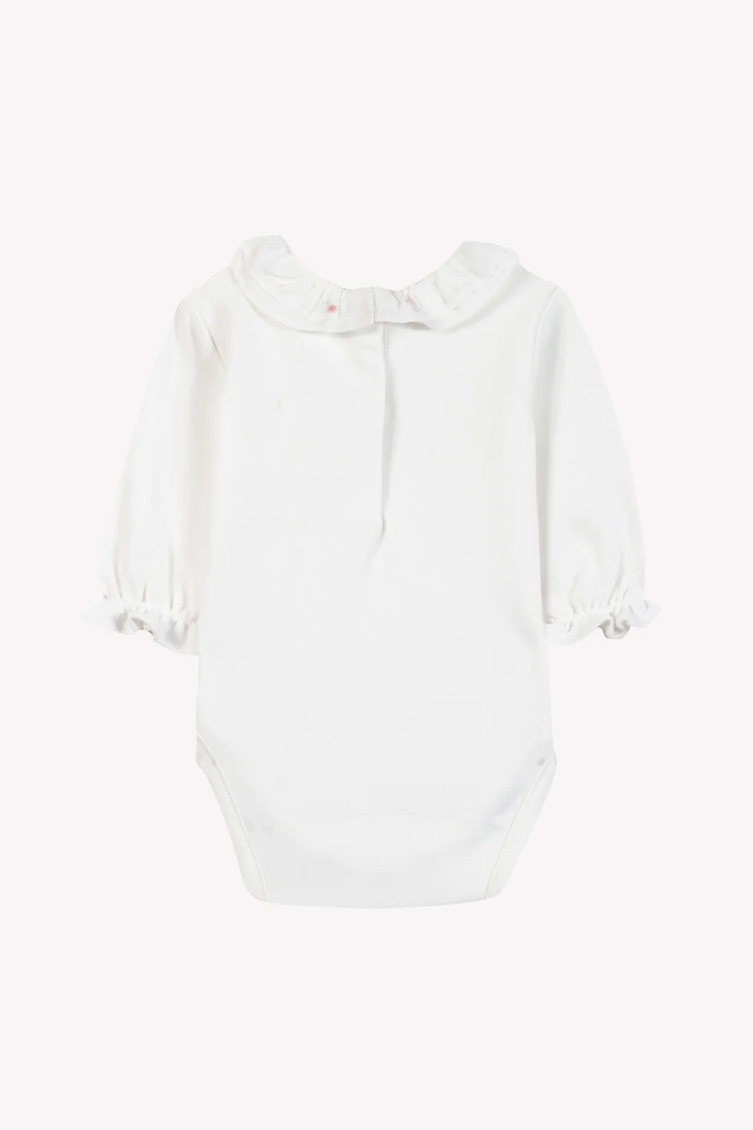 Body Cotton dew Ruffled collar flower embroidery